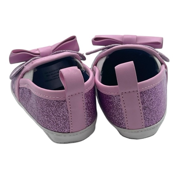 032 Minnie Mouse Pink Glitter Shoes - Picture 5 of 7